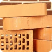 High-temperature refractory bricks for lining rotary kilns in cement plants.